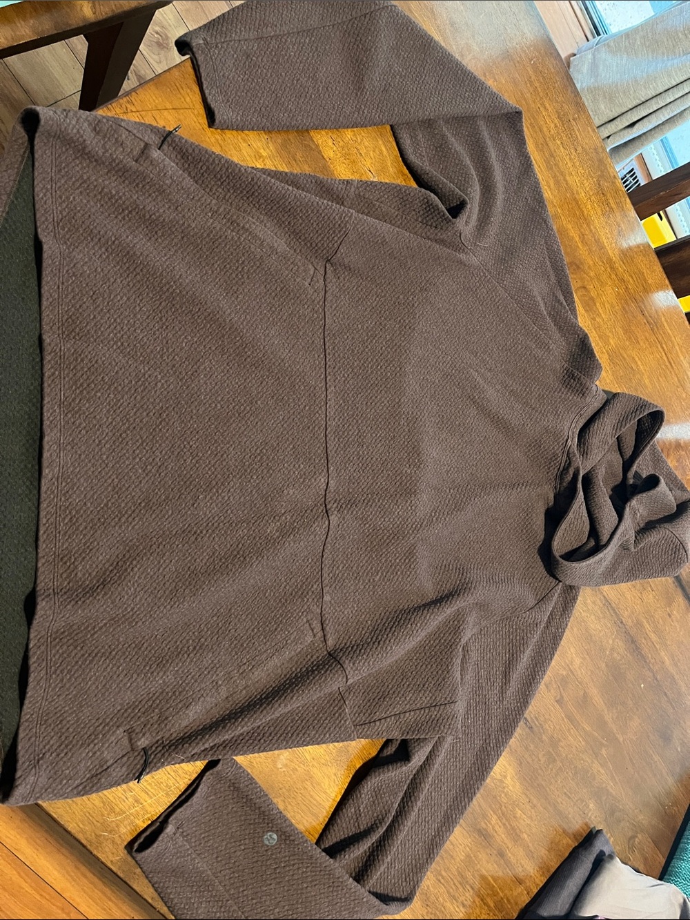 lululemon At Ease hoody  Men's Dark Brown